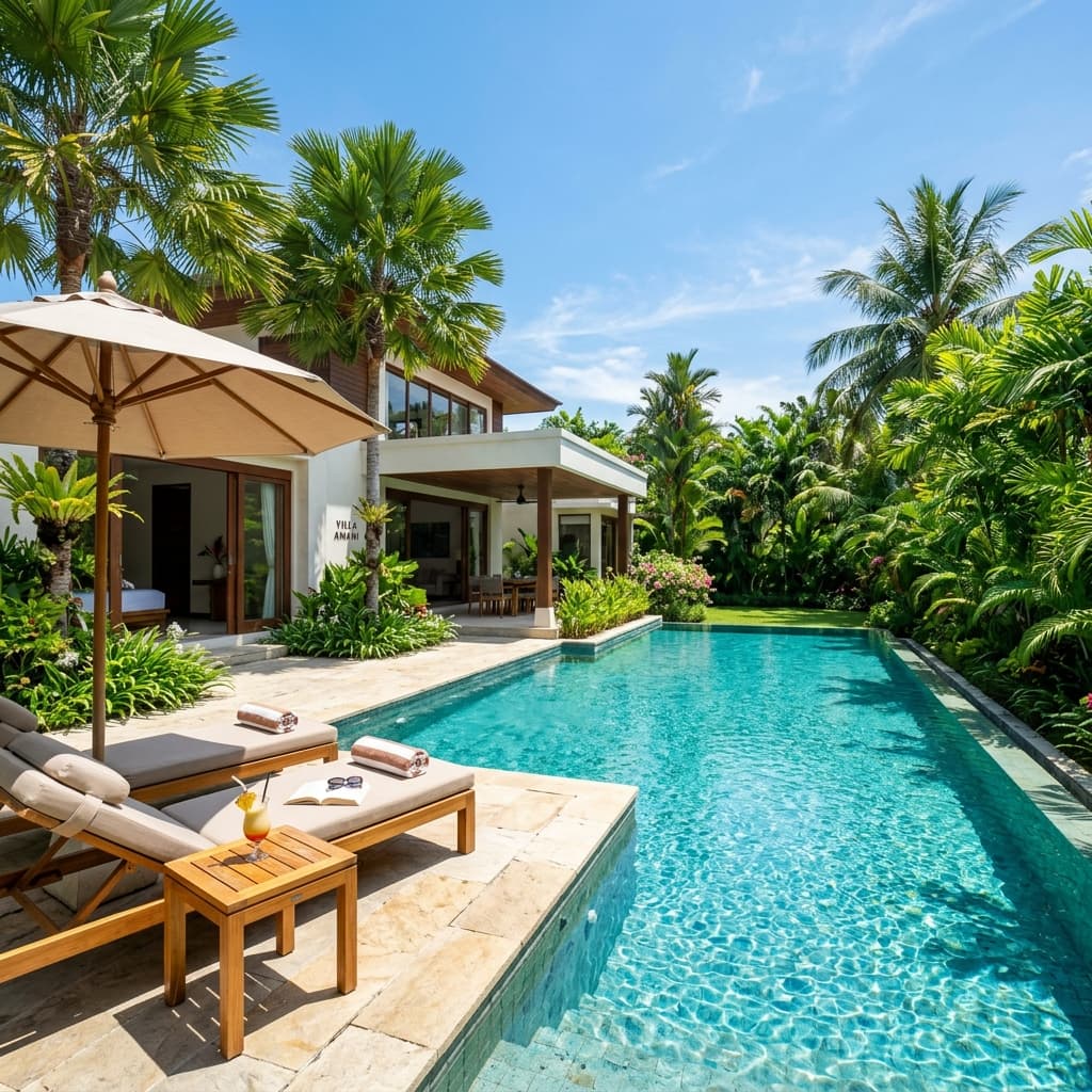 On Your First Villa or Homestay Booking: